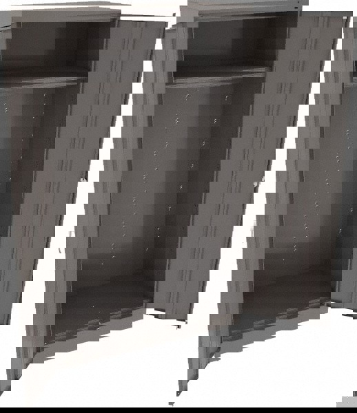 2 Shelf Wardrobe Storage Cabinet